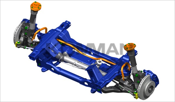 前懸架系統(tǒng)-麥弗遜獨立懸架