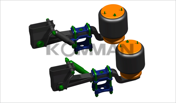 掛車空氣懸架平臺(tái)（危化品掛車）